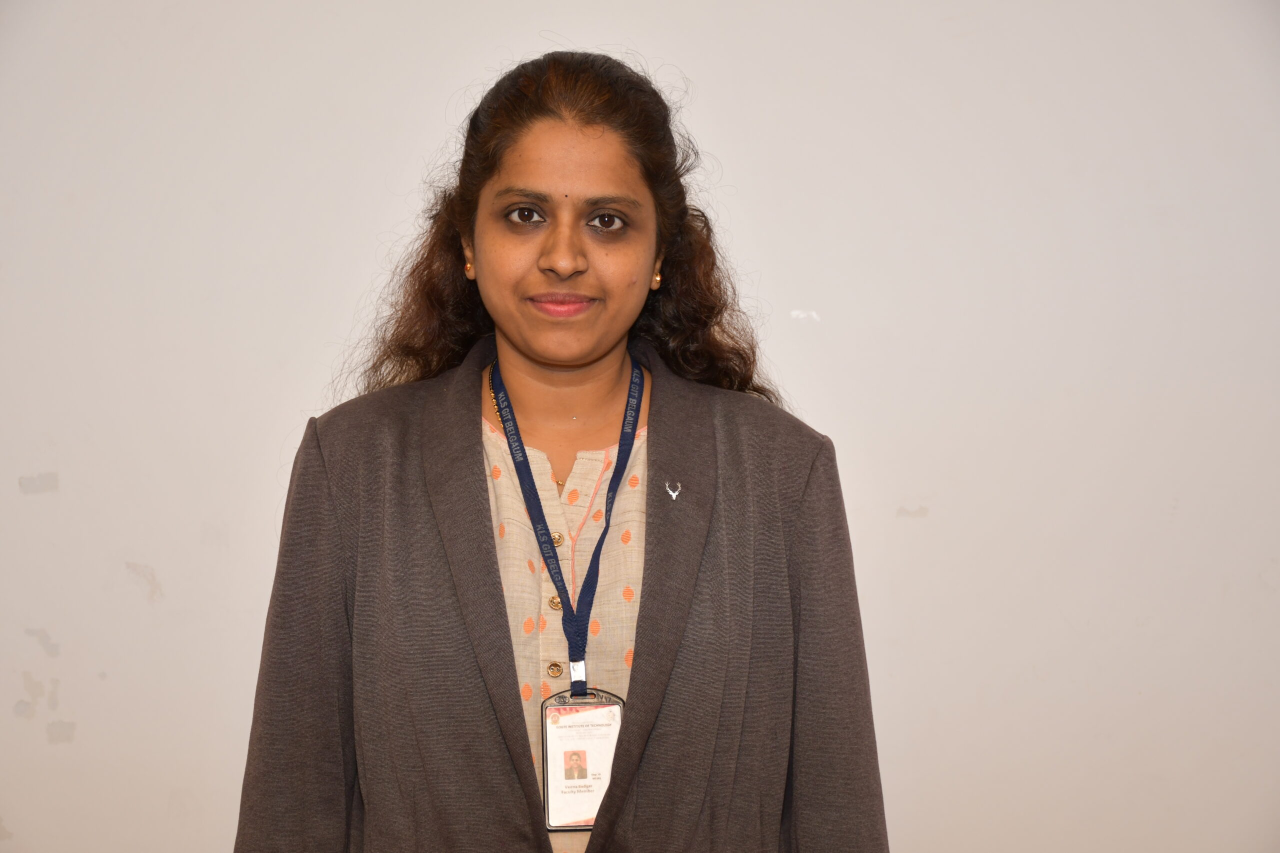 Ms. VEENA D.BADIGER – Gogte Institute of Technology